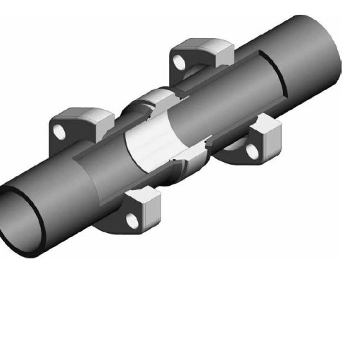 Flare flange connection - Type D