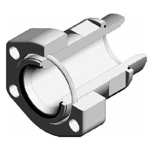 Male thread flange 3000